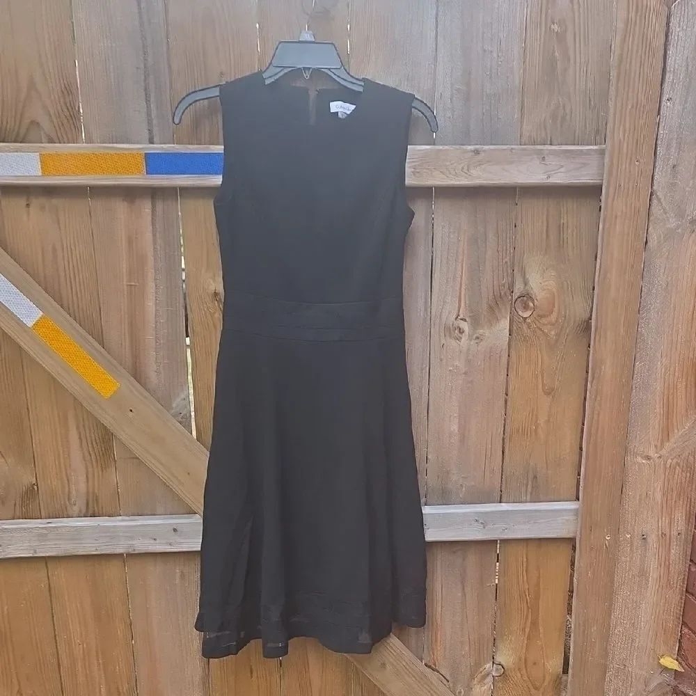 Calvin Klein Black Midi Dress